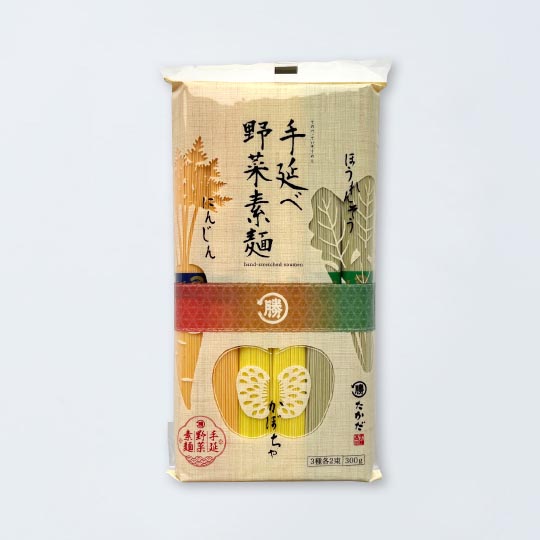 手延べ野菜素麺３種 300g